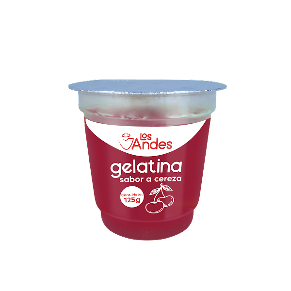 Pastor Gelatina Sabor A Cereza 125G