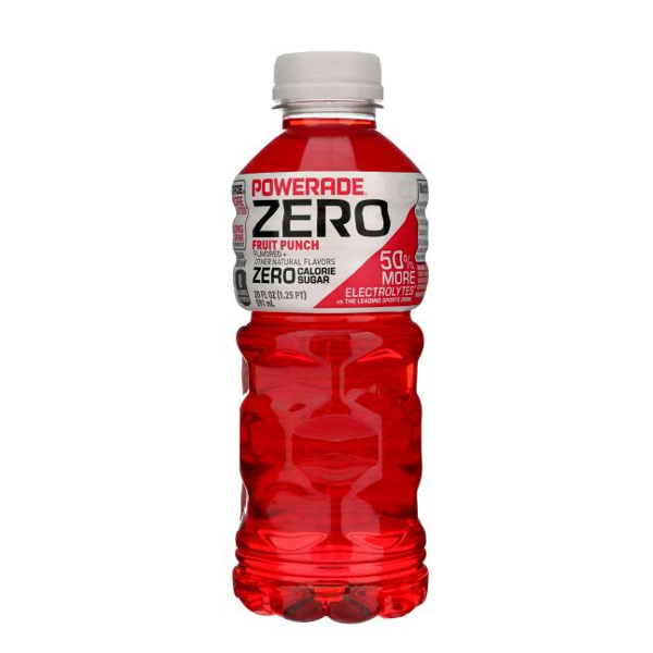 Powerade Zero Frut Punch Sin Azúcar 591Ml