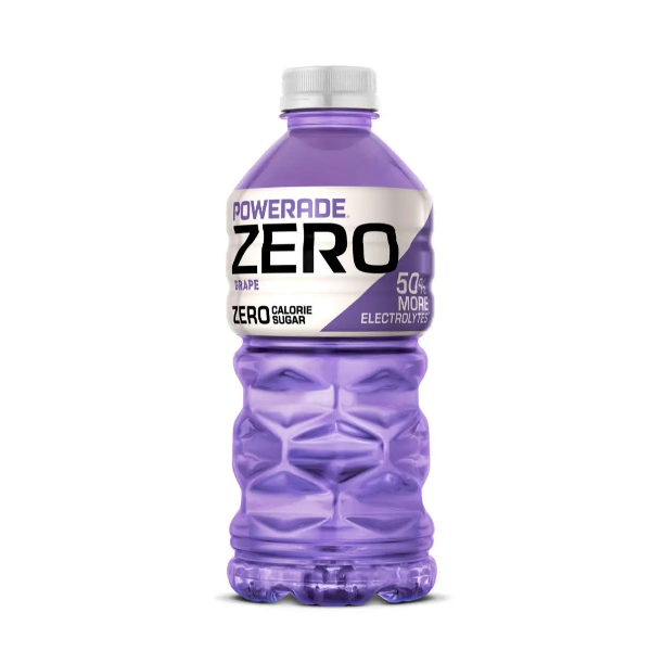 Powerade Zero Grape Sin Azúcar 591Ml