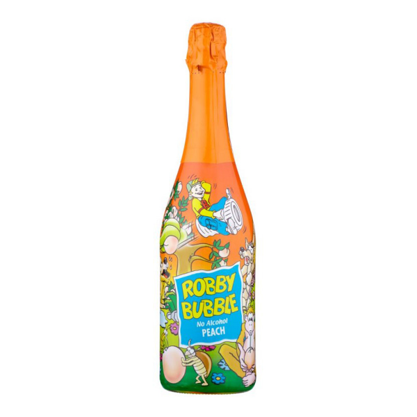 Robby Bubble Bebida Gasificada Durazno 1.5Lt