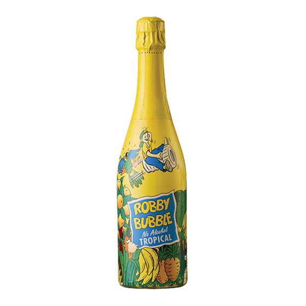 Robby Bubble Bebida Gasificada Frutas Tropicales 1.5Lt