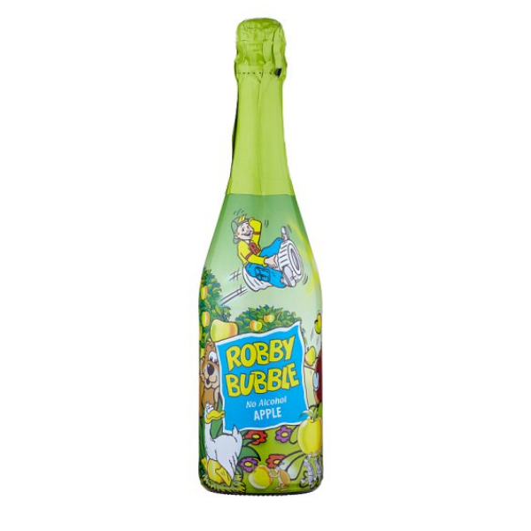 Robby Bubble Bebida Gasificada Manzana 1.5Lt