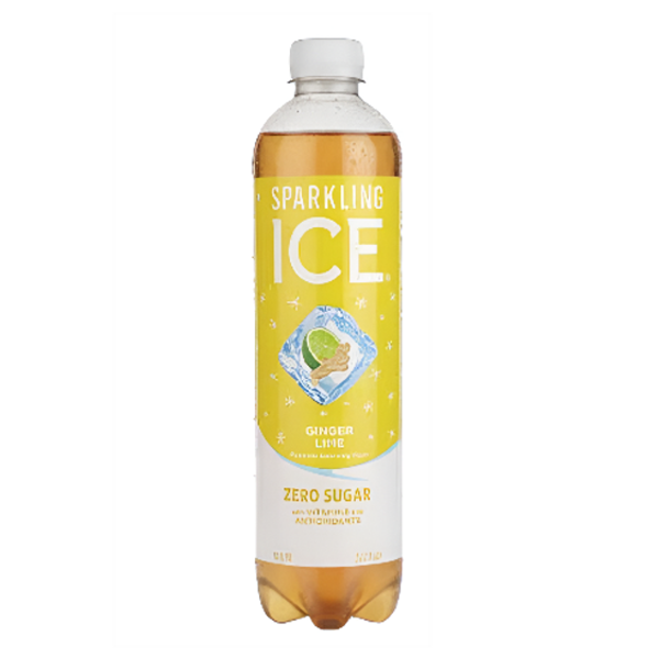 Sparkling Ice Agua Ginger Lime Sin Azúcar  502.8Ml
