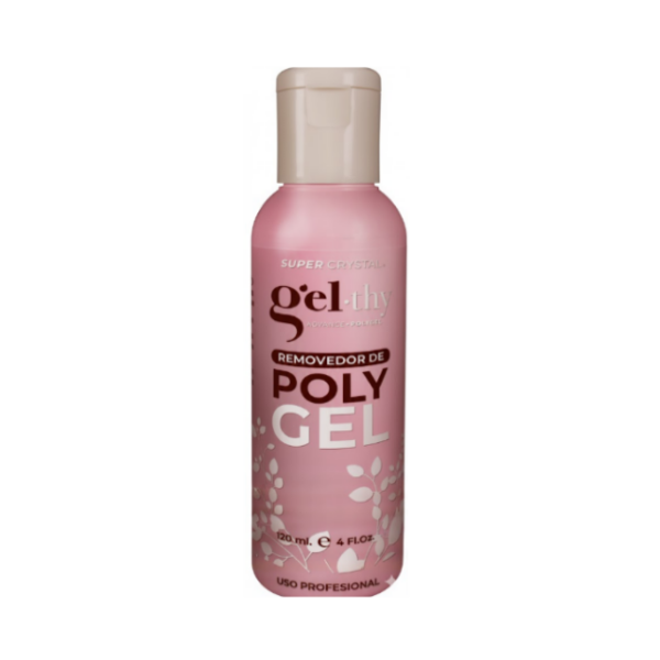 Super Crystal Gelthy Removedor De Poly Gel 120Ml