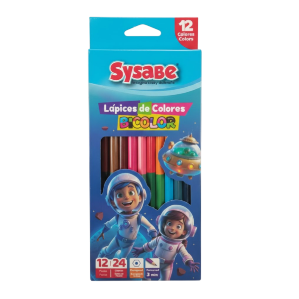 Sysabe Lapices Bicolores X 12Und. 08141020