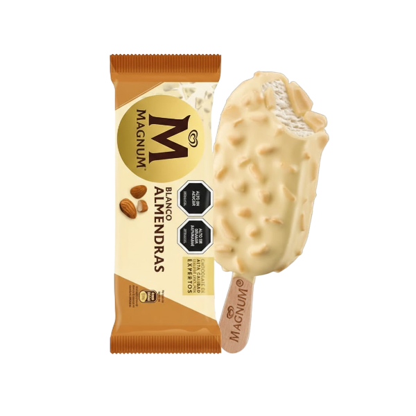 Tio Rico Helado Magnum Blanco Almendras 90Ml