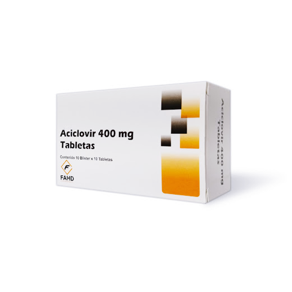 Aciclovir 400Mg X 10 Tabletas De Dispensador  Fahd