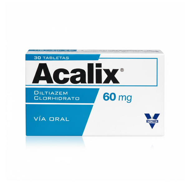 Alcalix Diltiazem 60Mg X 30 Tabletas Vargas