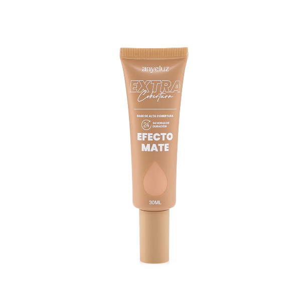 Anyeluz Base Liquida Acabado Mate  Tono  08 (38Ml)