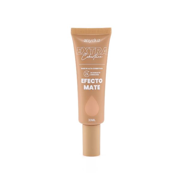 Anyeluz Base Liquida Acabado Mate  Tono  6 (38Ml)