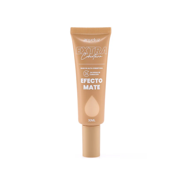 Anyeluz Base Mate Alta Cobertura Tono 3 (30Ml)