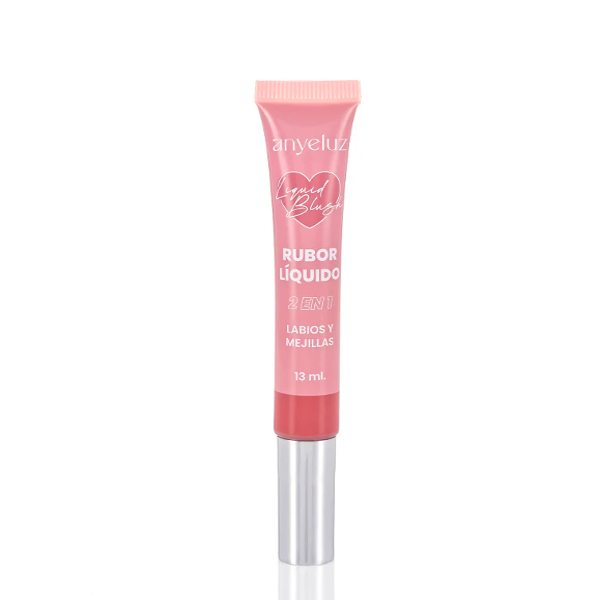 Anyeluz Rubor Líquido 2 En 1 Labios Y Mejillas T.6 13Ml