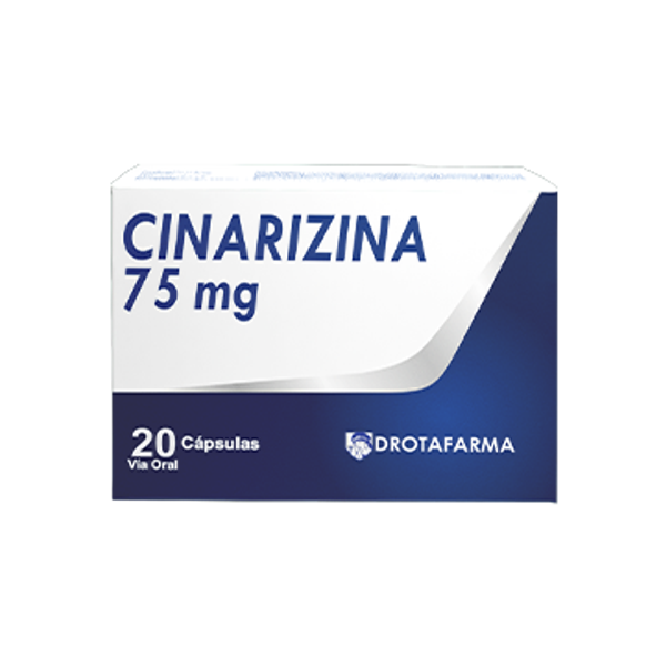 Cinarizina 75Mg X 20 CápsulasDrotafarma