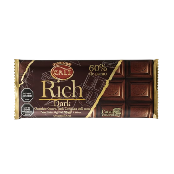 Cali Rich Barra Choco Dark-55% 40Gr