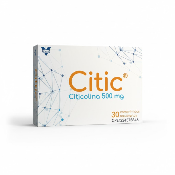 Citic Citicolina 500Mg X 30 Tabletas Vargas