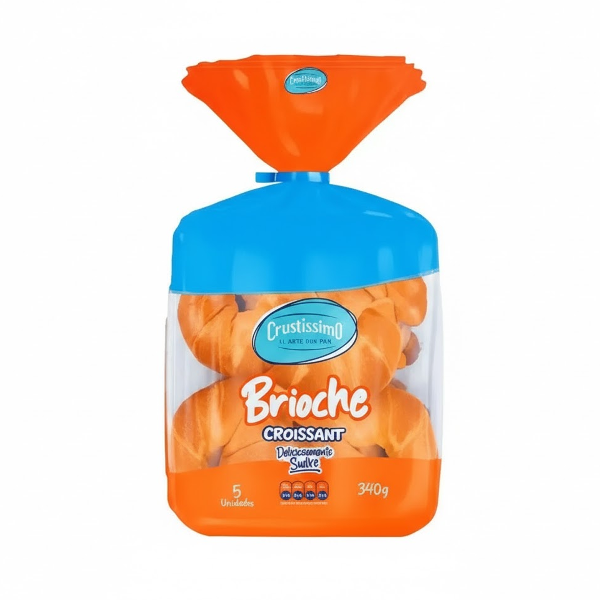 Crustissimo Brioche X 5 Unidades 340Gr.