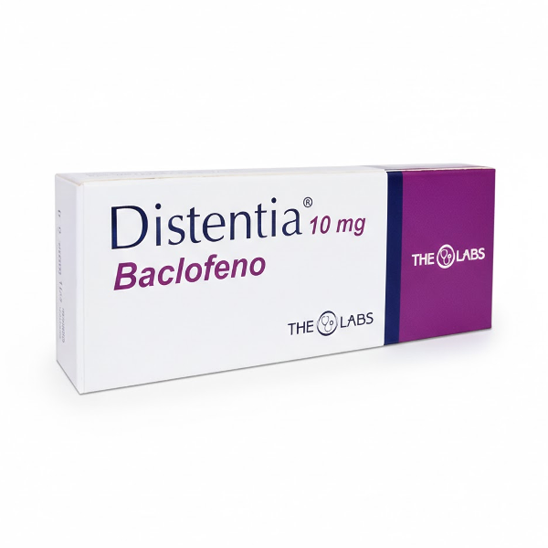 Distentia-Baclofeno 10Mg X 10 Tabletas de Dispensador The Labs