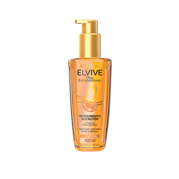 Elvive Oleo Extraordinario Tratamiento Nutrición 100Ml