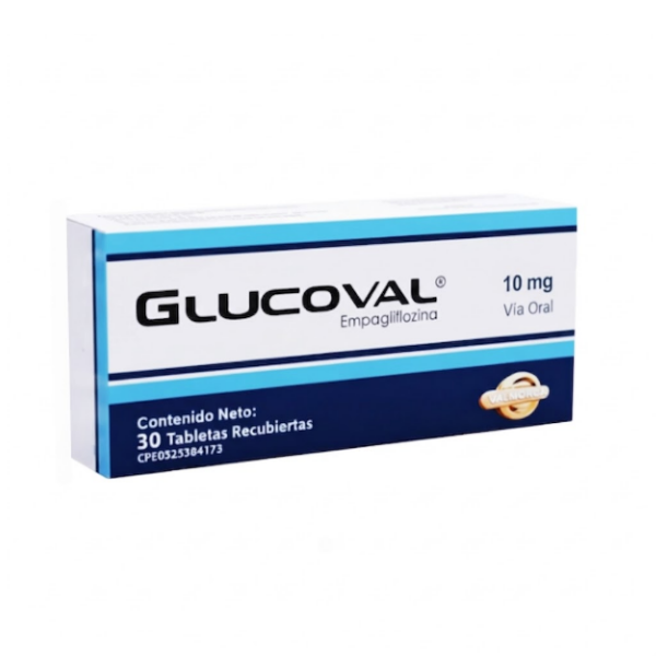Glucoval Empagliflozina 10Mg X 30 Tabletas Valmorca