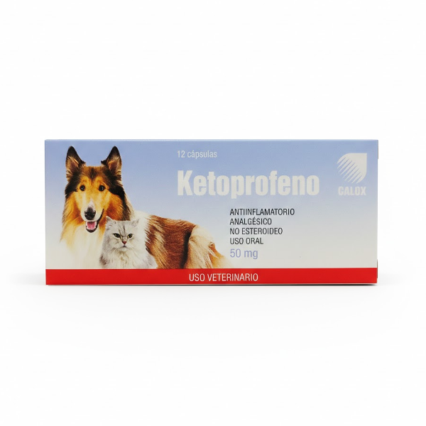 Ketoprofeno 50Mg X 12 Tabletas (Uso Veterinario) Calox