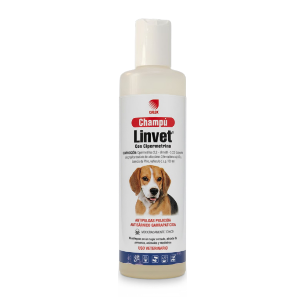 Linvet Cipermetrina Champú X 200Ml Calox