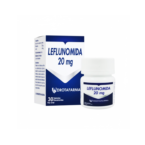 Leflunomida 20Mg X 30 Cápsulas Drotafarma