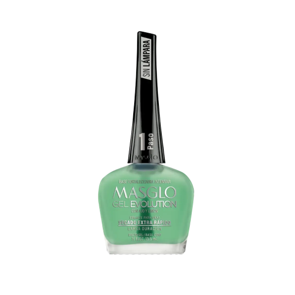Masglo Base Fortalecedora Intensa Con Ajo Limón  Secado Rapido  Paso N 1 13.5Ml