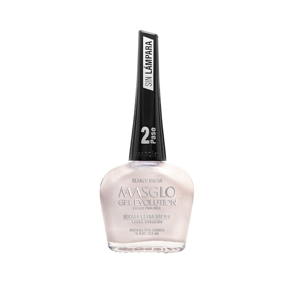 Masglo Esmalte Secado Extra Rapido Tono Blanco Nacar 13,5Ml
