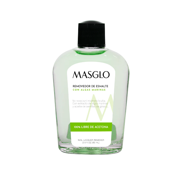 Masglo Removedor De Esmalte Con Algas Marinas 60Ml