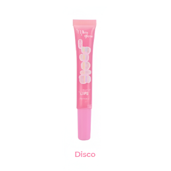 Max Glow Labial Glossy Mood Juicy Lips Disco 4.5Gr
