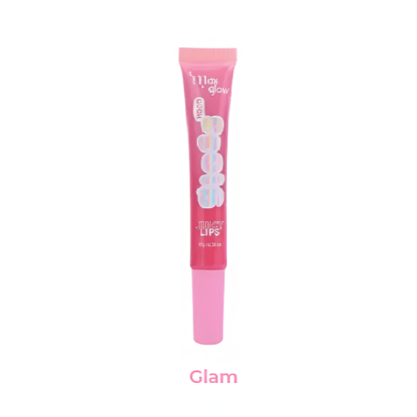 Max Glow Labial Glossy Mood Juicy Lips Glam 4.5Gr
