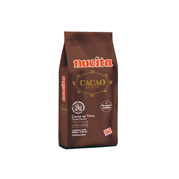 Nucita Cacao En Polvo 200Gr.