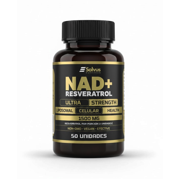 Nad+Resveratrol 1500Mg/300Mg X 50 Cápsulas Salvus