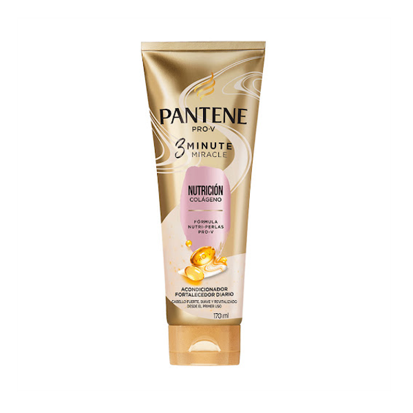 Pantene Acondicionador 3 Min Miracle Colageno 170Ml