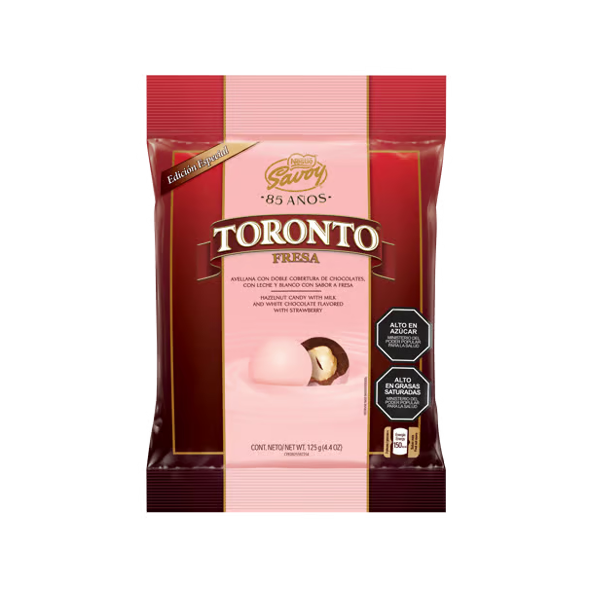 Savoy Toronto Fresa Bolsa X125Gr.