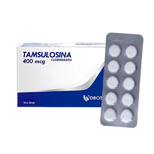 Tamsulosina 400 Mcg X 10 Tabletas De Dispensador Drotafarma