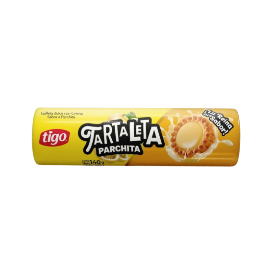 Tigo Galletas Tartaleta Sabor A Parchita 140Gr