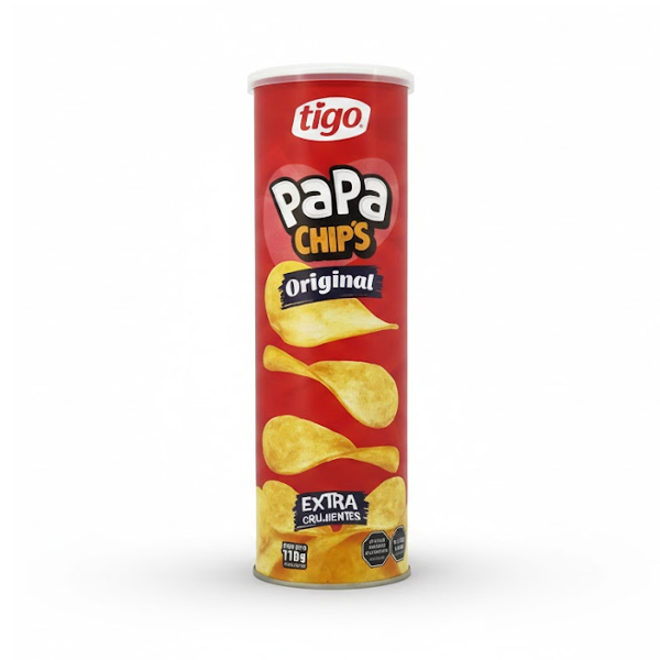 Tigo Papa Chips Original 110Gr