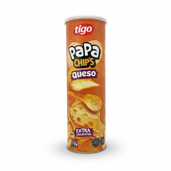 Tigo Papa Chips Queso 110Gr