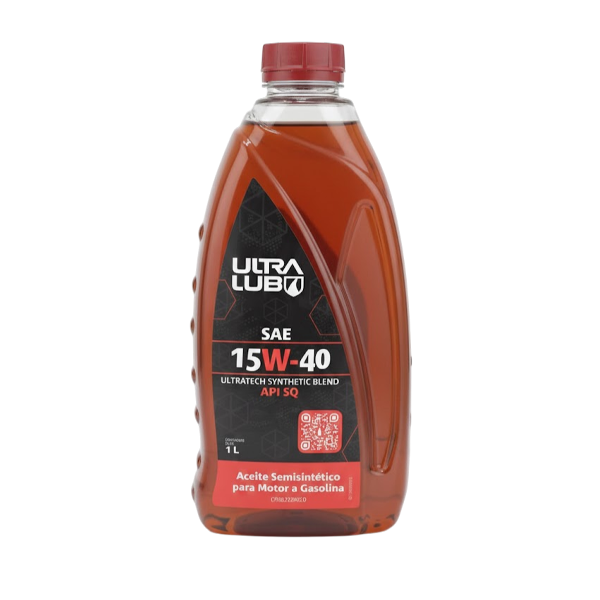 Ultra Lub Aceite Semisintetico Para Motor A Gasolina 15W 1Lt.