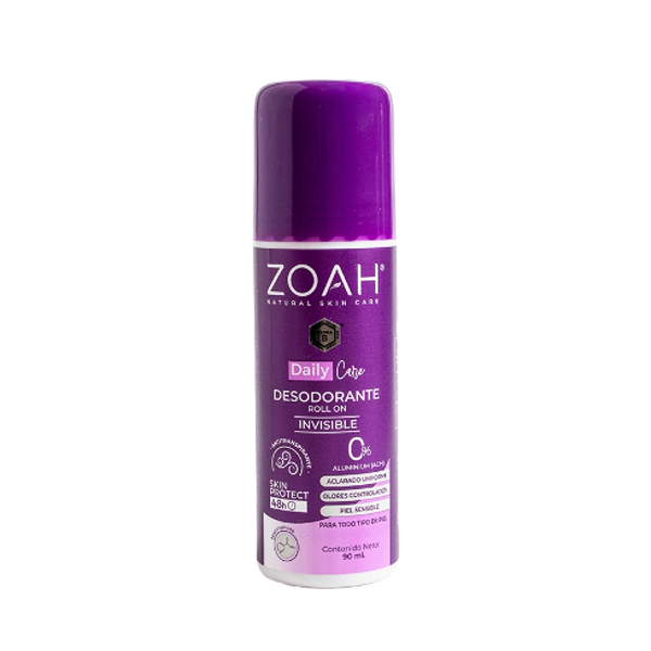 Zoah Desodorante Roll On Invisible 90Ml