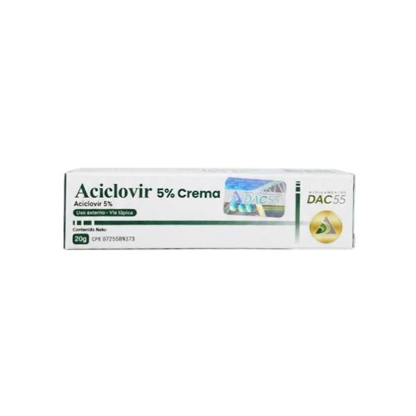 Aciclovir 5% Crema Tópica 20Gr.Dac55