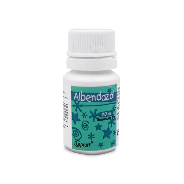 Albendazol Suspensión 400Mg/20Ml. Frasco Laproff