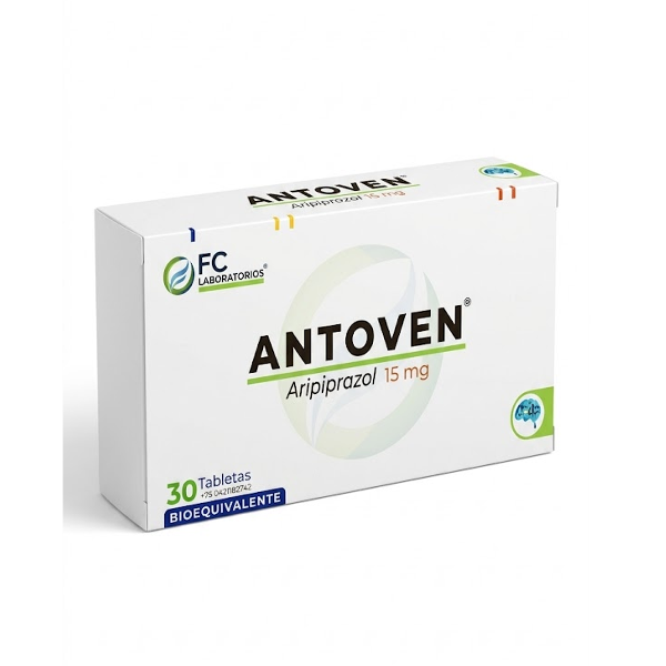 Antoven Aripiprazol 15Mg X 30 Tabletas Fc Pharma