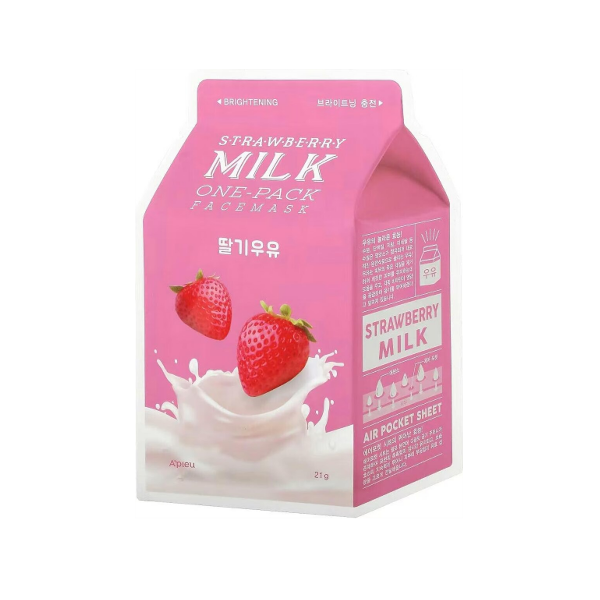 Apieu Mascarilla Facial Fresa Y Leche 21Gr