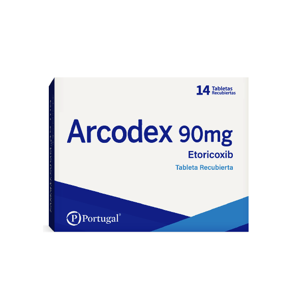Arcodex Etoricoxib 90Mg X 14 Tabletas Portugal