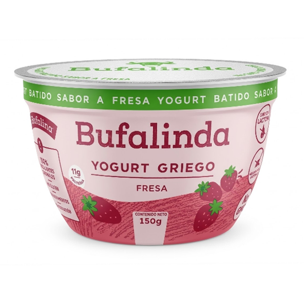 Bufalinda Yogurt Fresa X 150Gr