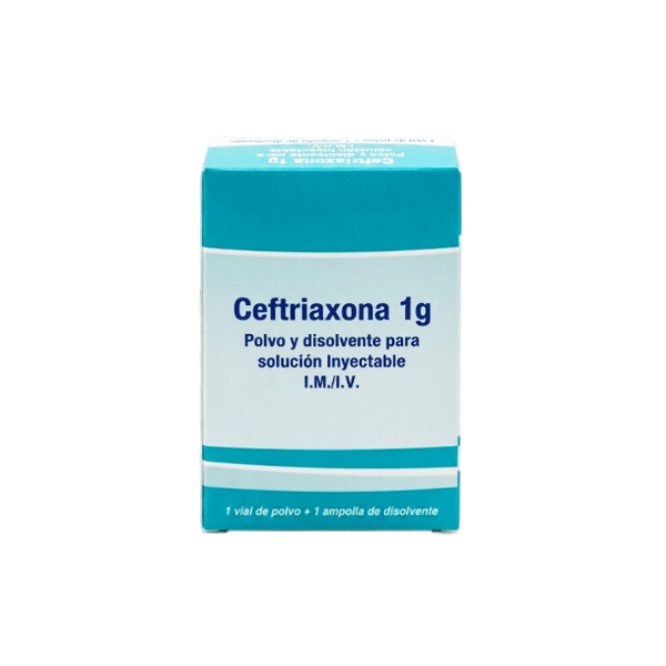Ceftriaxona Ampolla1Gr I.M/I.V Belmarca