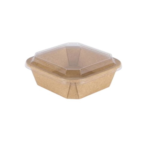 Envase Kraft Octagonal 500Ml