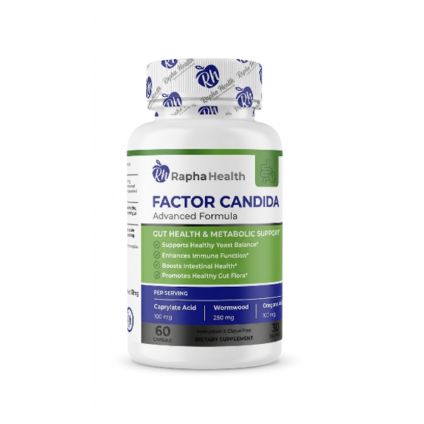 Factor Candida X 60 Cápsulas Rapha Health